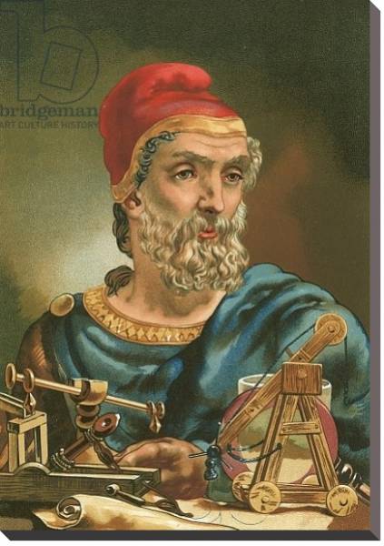 Постер Archimedes с типом исполнения На холсте без рамы