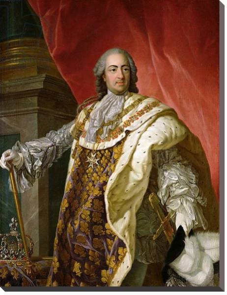 Постер Louis XV с типом исполнения На холсте без рамы