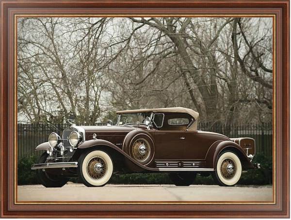 Постер Cadillac V16 452 452-A Roadster by Fleetwood '1930–31 с типом исполнения На холсте в раме в багетной раме 35-M719P-83