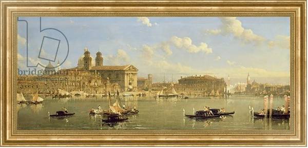 Постер The Giudecca, Venice, 1854 с типом исполнения На холсте в раме в багетной раме NA033.1.051