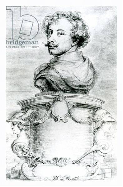 Постер Sir Anthony van Dyck с типом исполнения На холсте в раме в багетной раме 221-03
