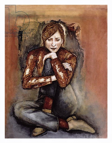 Постер In Her World, 2005 с типом исполнения На холсте в раме в багетной раме 221-03