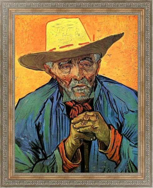 Постер Портрет Пасьянс Эскалиер с типом исполнения На холсте в раме в багетной раме 484.M48.310