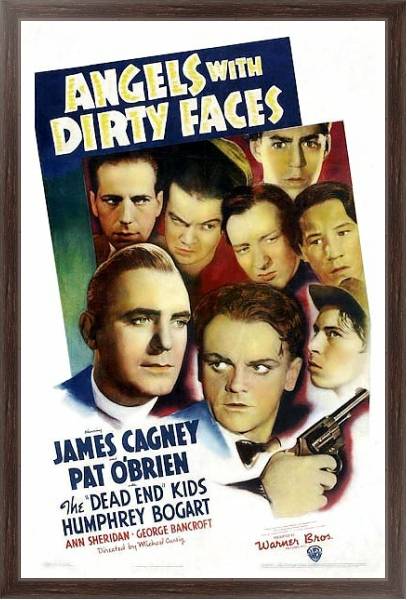 Постер Poster - Angels With Dirty Faces 3 с типом исполнения На холсте в раме в багетной раме 221-02