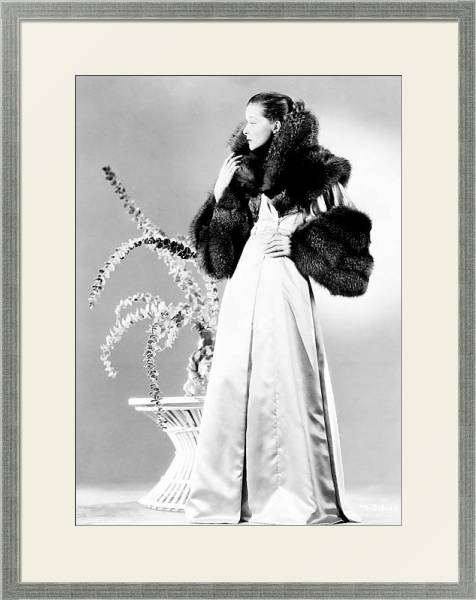 Постер Hepburn, Katharine 9 с типом исполнения Под стеклом в багетной раме 1727.2510