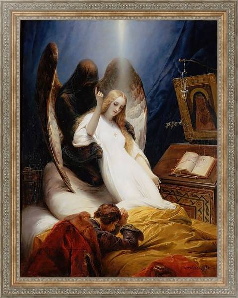 Постер Angel of the Death с типом исполнения На холсте в раме в багетной раме 484.M48.310