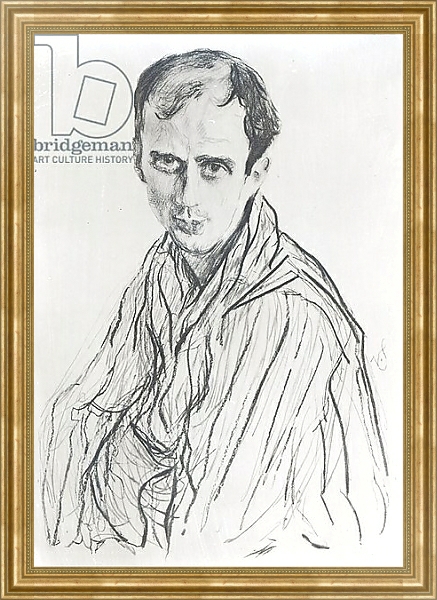 Постер Michel Fokine, 1909 с типом исполнения На холсте в раме в багетной раме NA033.1.051
