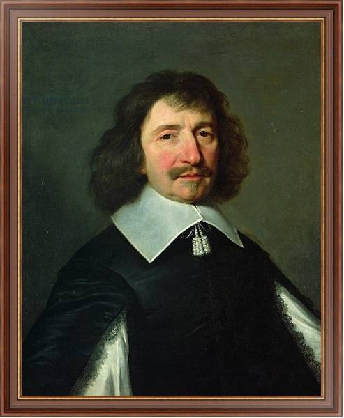 Постер Portrait of Vincent Voiture c.1643-44 с типом исполнения На холсте в раме в багетной раме 35-M719P-83