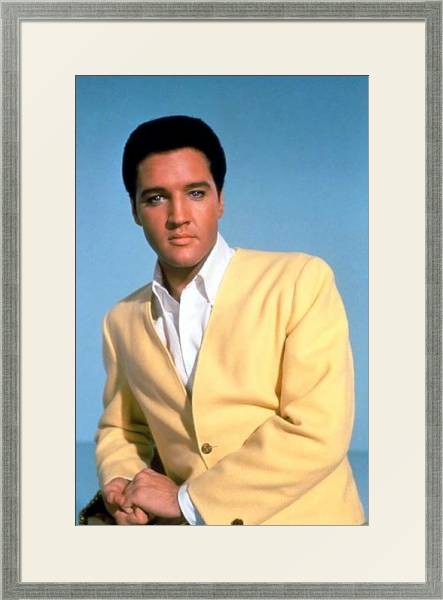Постер Presley, Elvis 4 с типом исполнения Под стеклом в багетной раме 1727.2510