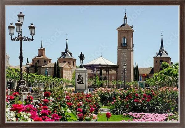 Постер Испания. Город Алькала́-де-Эна́рес с типом исполнения На холсте в раме в багетной раме 221-02