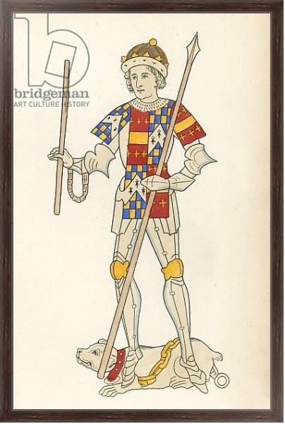 Постер Henry Beauchamp, Duke of Warwick, 1483-85 с типом исполнения На холсте в раме в багетной раме 221-02