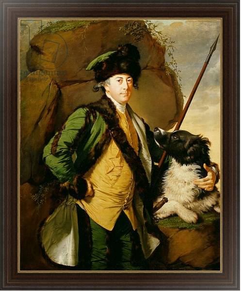 Постер Portrait of John Whetham of Kirklington, 1779-1780 с типом исполнения На холсте в раме в багетной раме 1.023.151