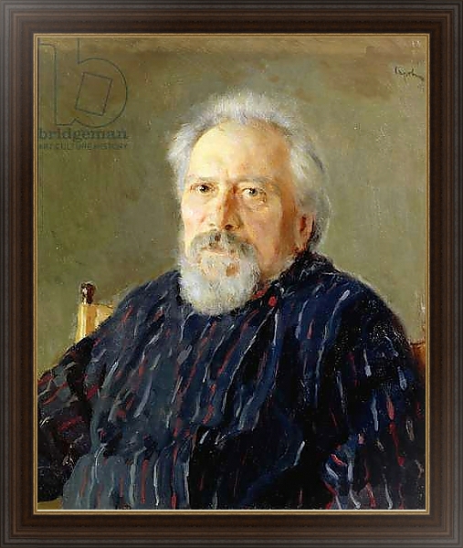 Постер Portrait of Nikolay Leskov 1 с типом исполнения На холсте в раме в багетной раме 1.023.151