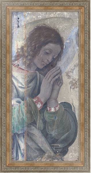 Постер Поклоняющийся ангел 3 с типом исполнения На холсте в раме в багетной раме 484.M48.310
