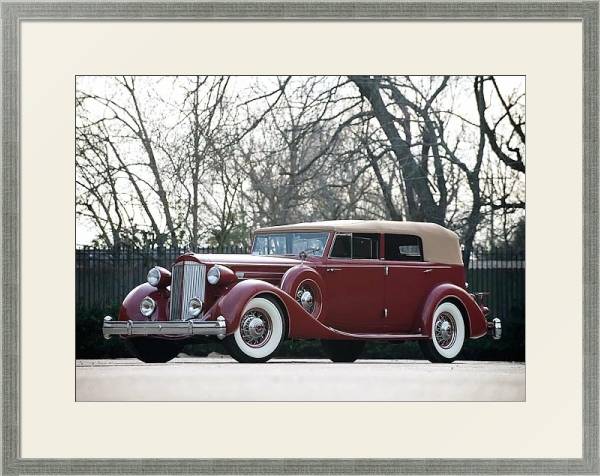 Постер Packard Twelve Convertible Sedan '1935 с типом исполнения Под стеклом в багетной раме 1727.2510