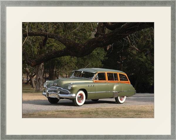 Постер Buick Super Estate Wagon '1949 с типом исполнения Под стеклом в багетной раме 1727.2510