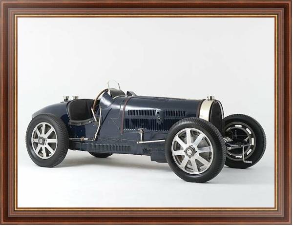 Постер Bugatti Type 51 Grand Prix Racing Car '1931–34 с типом исполнения На холсте в раме в багетной раме 35-M719P-83