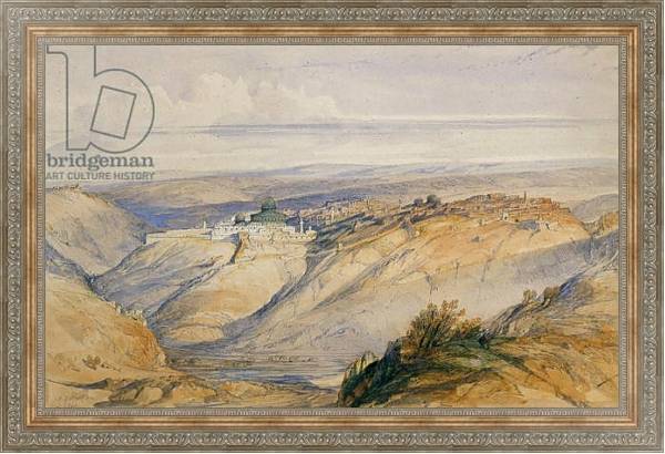 Постер Jerusalem, 1845 с типом исполнения На холсте в раме в багетной раме 484.M48.310