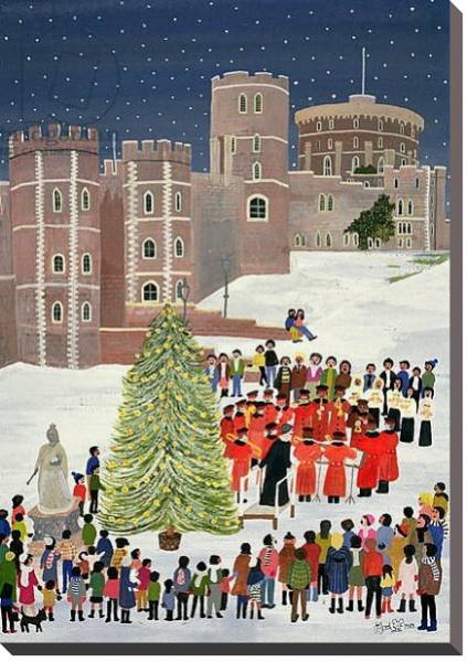 Постер Windsor Castle Carol Concert, 1989 с типом исполнения На холсте без рамы