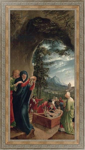 Постер Entombment of Christ, 1518, с типом исполнения На холсте в раме в багетной раме 484.M48.310