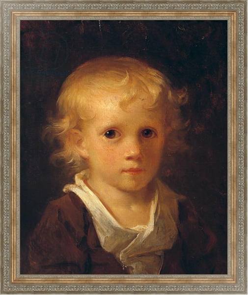 Постер Portrait of a Child 2 с типом исполнения На холсте в раме в багетной раме 484.M48.310