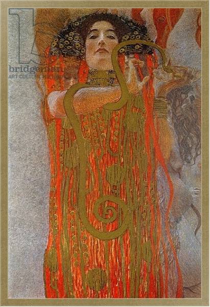 Постер Hygieia, 1900-7 с типом исполнения На холсте в раме в багетной раме 1727.1110