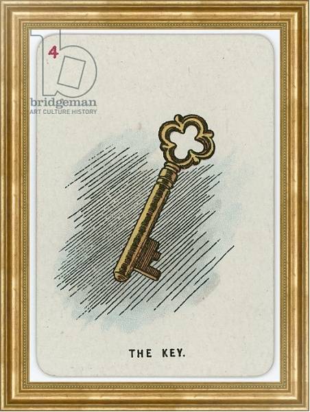 Постер The Key с типом исполнения На холсте в раме в багетной раме NA033.1.051