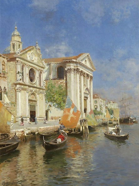 Постер Каналы Венеции 2 с типом исполнения На холсте без рамы