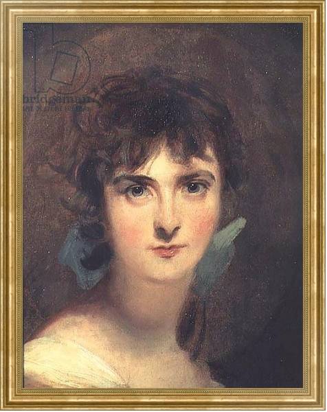 Постер Portrait of Sally Siddons с типом исполнения На холсте в раме в багетной раме NA033.1.051