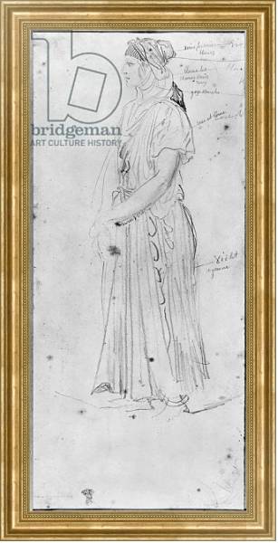 Постер Moorish woman 2 с типом исполнения На холсте в раме в багетной раме NA033.1.051