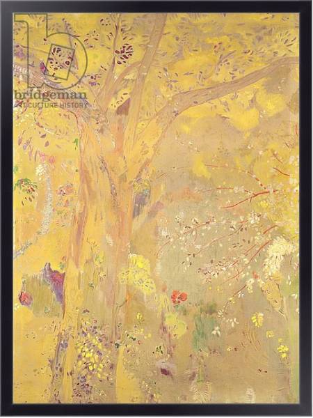 Постер Yellow Tree, 1900-01 с типом исполнения На холсте в раме в багетной раме 221-01