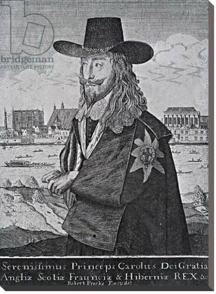 Постер Portrait of King Charles I с типом исполнения На холсте без рамы