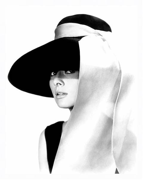Постер Hepburn, Audrey 48 с типом исполнения На холсте в раме в багетной раме 221-03