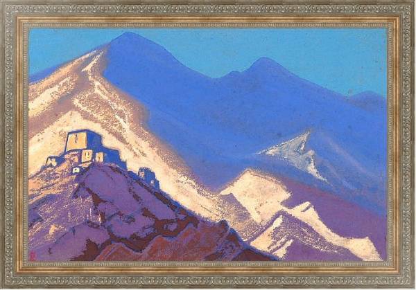Постер Тибет с типом исполнения На холсте в раме в багетной раме 484.M48.310