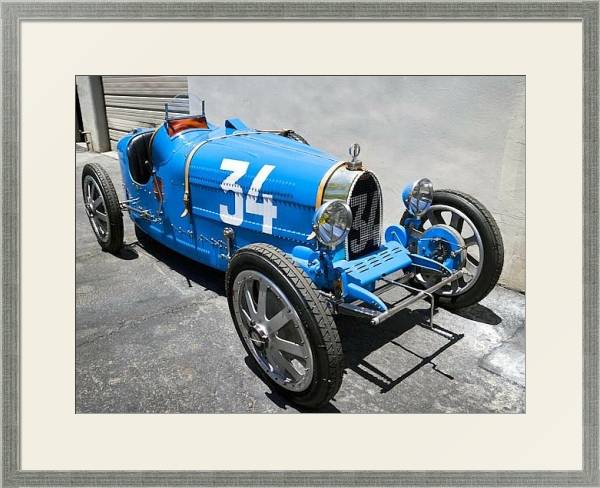 Постер Bugatti Type 37A '1928–30 с типом исполнения Под стеклом в багетной раме 1727.2510