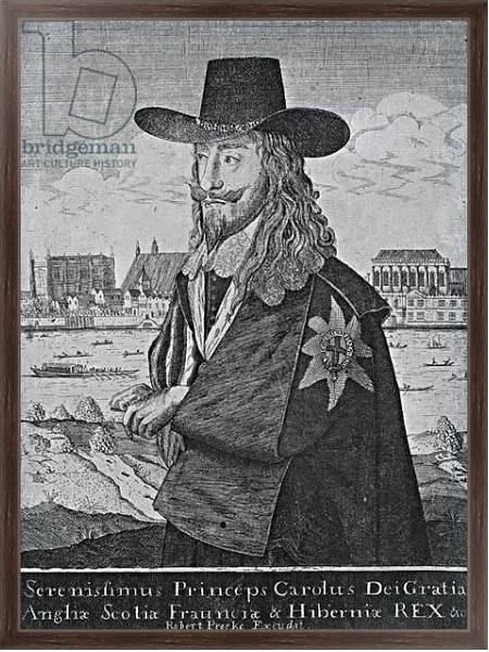 Постер Portrait of King Charles I с типом исполнения На холсте в раме в багетной раме 221-02