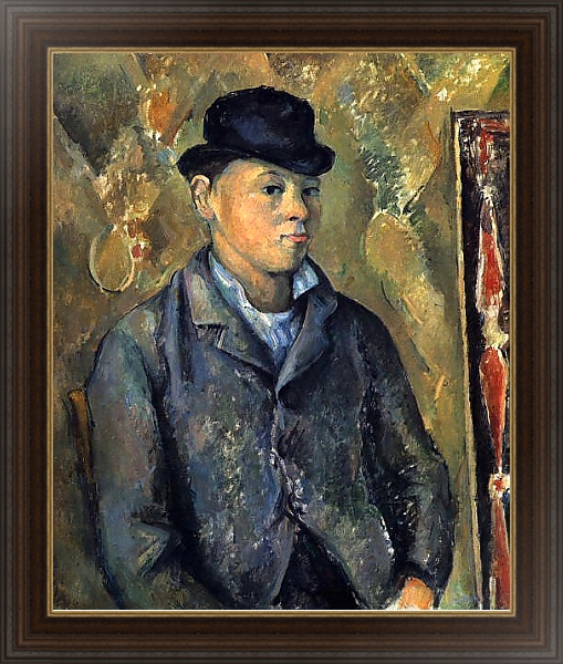 Постер Портрет сына с типом исполнения На холсте в раме в багетной раме 1.023.151
