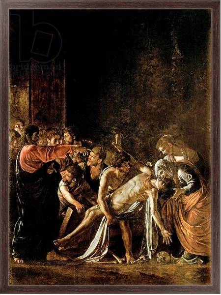 Постер Resurrection of Lazarus 4 с типом исполнения На холсте в раме в багетной раме 221-02