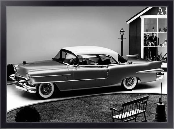 Постер Cadillac Eldorado Seville '1956 с типом исполнения На холсте в раме в багетной раме 221-01