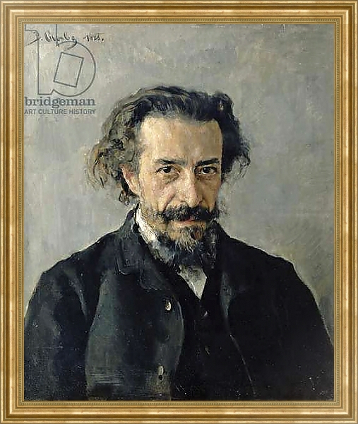 Постер Portrait of Pavel Blaramberg 1888 1 с типом исполнения На холсте в раме в багетной раме NA033.1.051