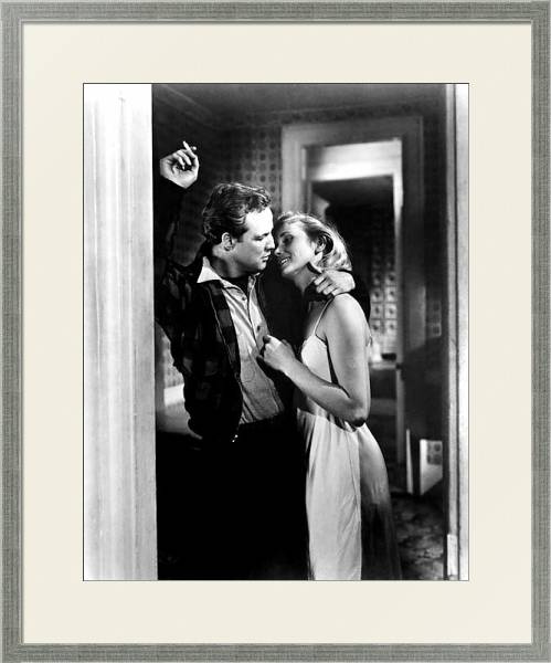 Постер Brando, Marlon (On The Waterfront) 6 с типом исполнения Под стеклом в багетной раме 1727.2510