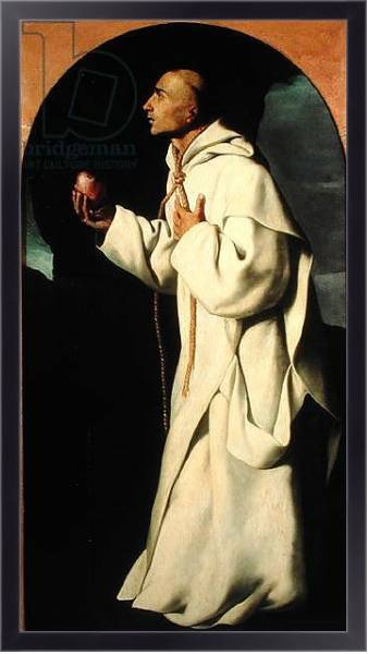 Постер Portrait of the devout John Houghton с типом исполнения На холсте в раме в багетной раме 221-01