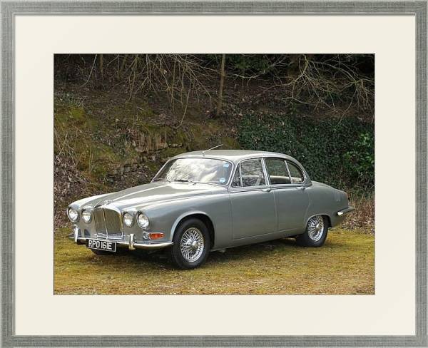 Постер Jaguar 420 '1966–70 с типом исполнения Под стеклом в багетной раме 1727.2510