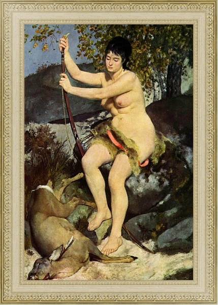 Постер Диана-охотница 2 с типом исполнения На холсте в раме в багетной раме 484.M48.725