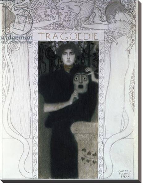 Постер Tragedy, 1897 с типом исполнения На холсте без рамы