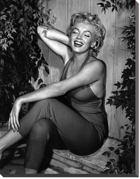 Постер Monroe, Marilyn 129 с типом исполнения На холсте без рамы