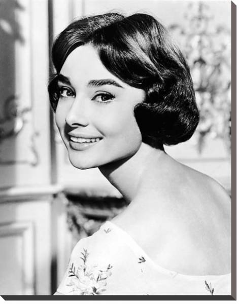 Постер Hepburn, Audrey (Funny Face) 2 с типом исполнения На холсте без рамы