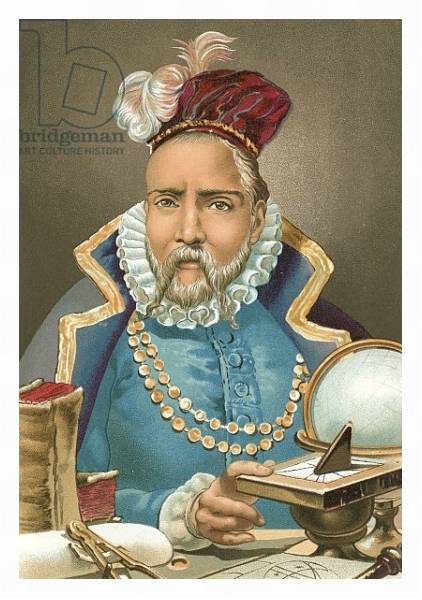 Постер Tycho Brahe с типом исполнения На холсте в раме в багетной раме 221-03