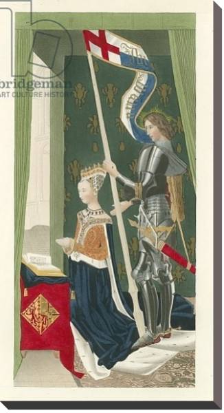 Постер Queen Margaret of Scotland, c 1483 с типом исполнения На холсте без рамы