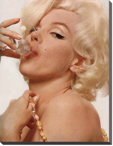 Постер Monroe, Marilyn 66 с типом исполнения На холсте без рамы